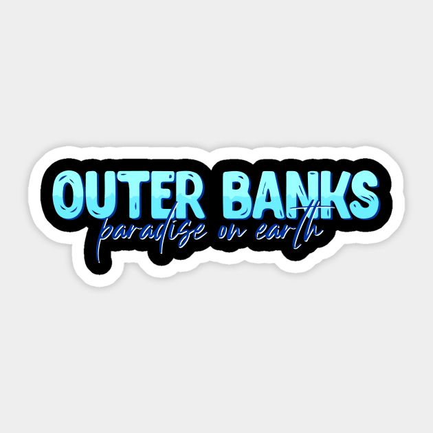 outer banks Sticker by night sometime